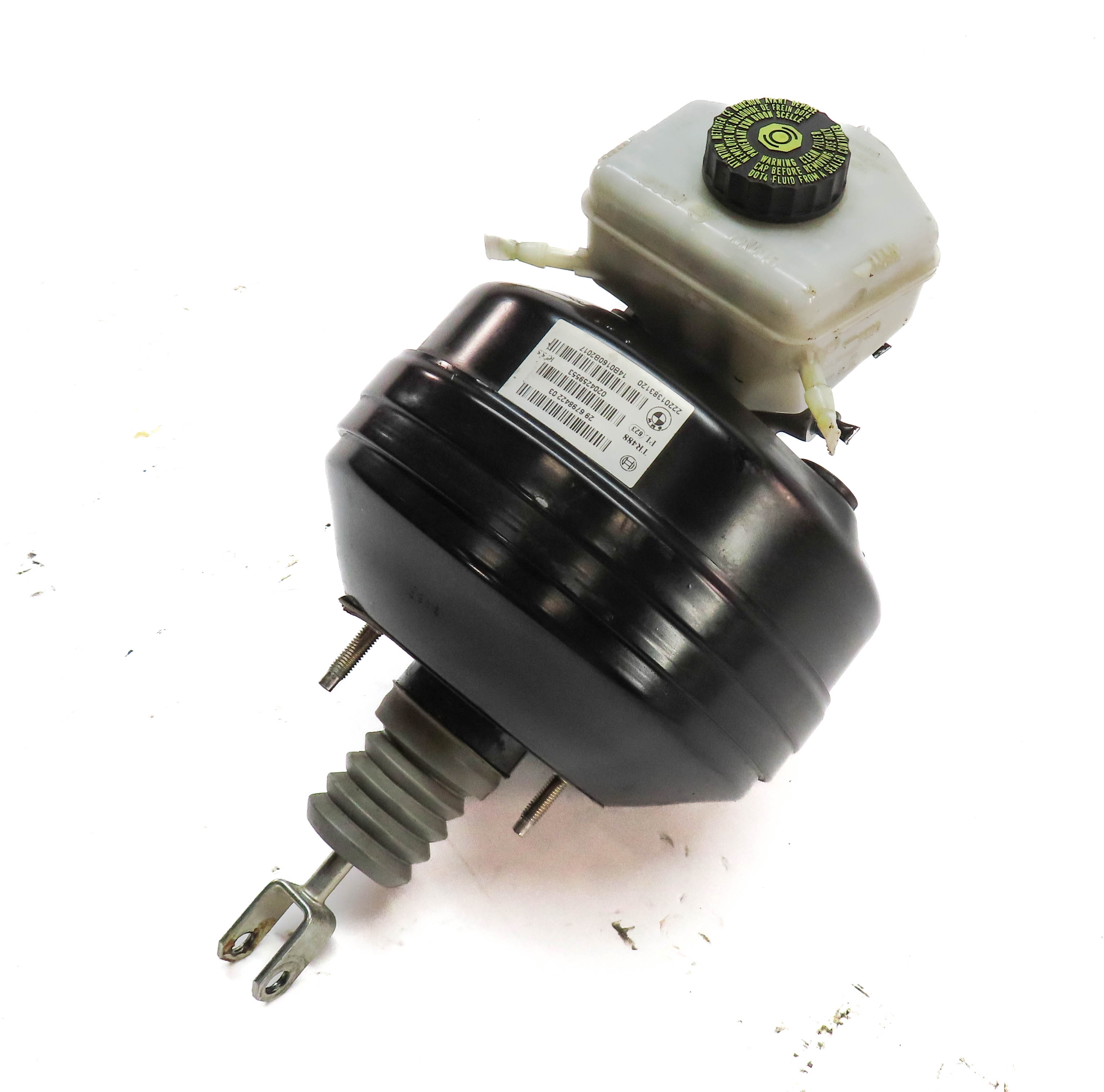 2014 BMW 320XI (F30) POWER BRAKE BOOSTER w/ MASTER CYLINDER — exact item pictured